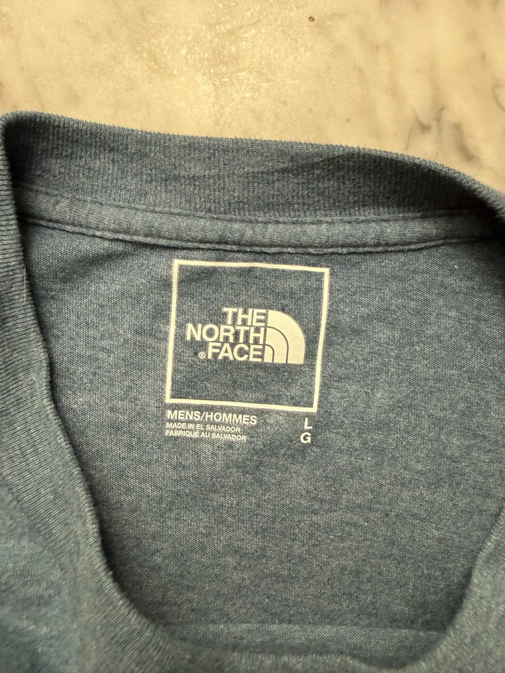 The North Face Men’s Long-Sleeve Crew Shirt - Slate Blue Large NWOT